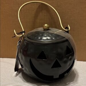 Small Jack O Lantern Cauldron